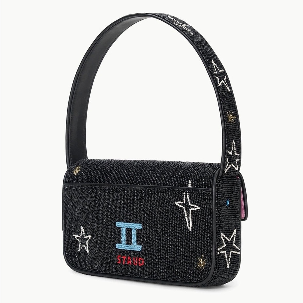 STAUD ZODIAC BEADED TOMMY BAG GEMINI - Picture 4 of 6